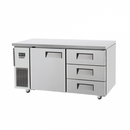 Skipio SUR18-3D-3 Underbench Drawer Fridge - 505 Litres
