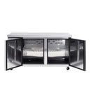 Underbench Freezer Two Door 1500mm Wide 1