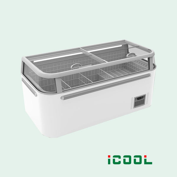 iCool Island Supermarket Freezer-ZCD-E185S-S4