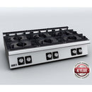 Buy Bench Top 6 Gas Burners - C-G760H-cafeappliance.com.au