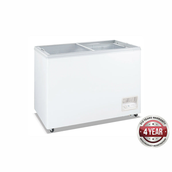Heavy Duty Chest Freezer with Glass Sliding Lids - WD-520F-Cafeappliance.com.au