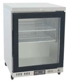 glass door workbench fridge by café appliances