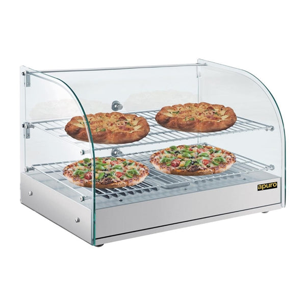 Apuro Countertop Heated Food Display 554mm