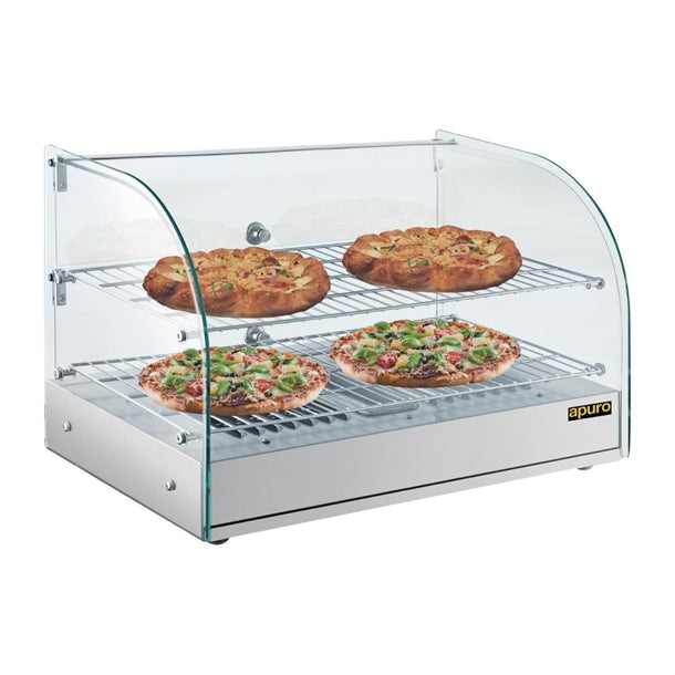 Apuro Countertop Heated Food Display 554mm