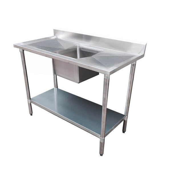 Buy 1500-6-WB Economic 304 Grade Stainless Steel Table 1500x600x900-cafeappliance.com.au
