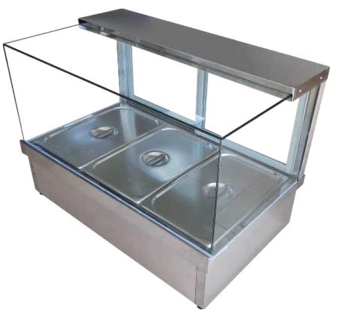 CRD-8 Dry Hot Food Display 1380 mm-Cafeappliance.com.au