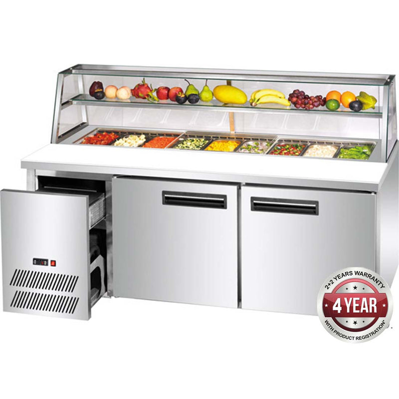 SCB/18 two large door DELUXE Sandwich Bar-Cafeappliance.com.au