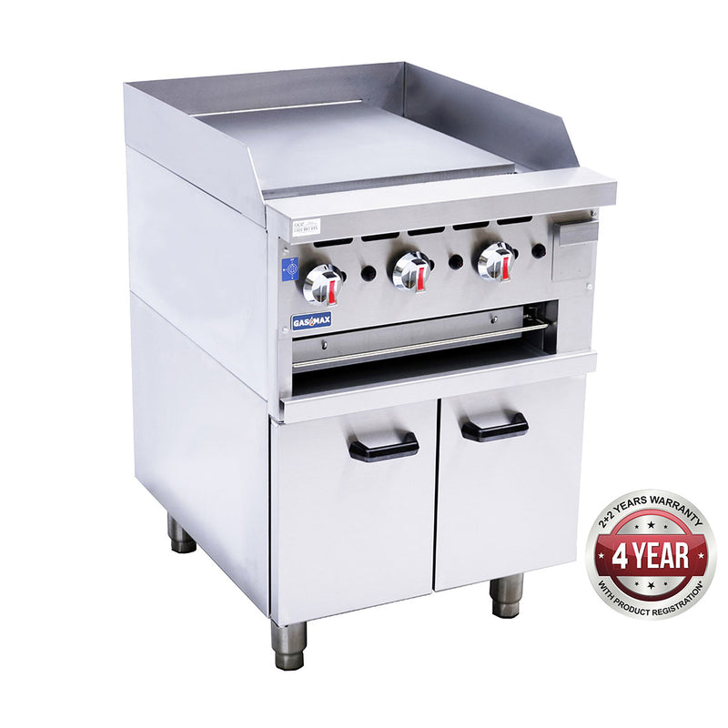 Buy GGS-24LPG Gas Griddle and Gas Toaster with Cabinet-Gasmax-Catering Equipment, Cooking Equipment, Hot Plates-Up to 40% OFF| Delivery within 4-8 Days | Cafe Appliances Australia | Shop Now