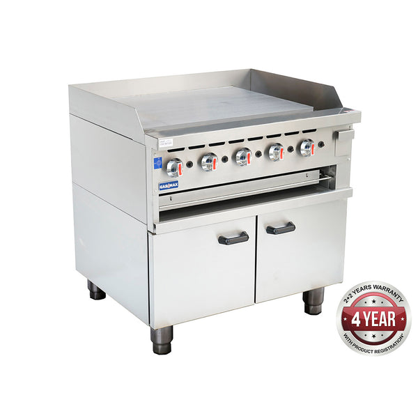 Buy GGS-36LPG Gas Griddle and Gas Toaster with Cabinet-Gasmax-Catering Equipment, Cooking Equipment, Hot Plates-Up to 40% OFF| Delivery within 4-8 Days | Cafe Appliances Australia | Shop Now
