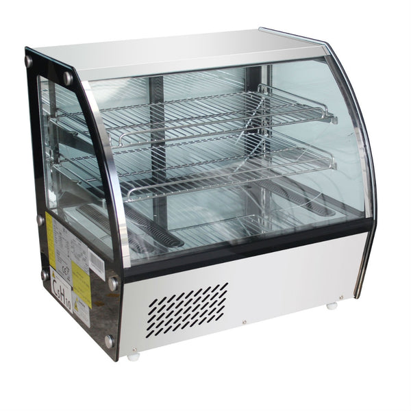 Buy Counter top square glass cold food display 660x530x730 - GN-660RT-cafeappliance.com.au