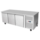 Atosa EPF3472 Underbench Three Door Freezer Table 1795 mm 1