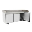 Atosa EPF3485 Three Door Pizza Table Fridge 2010 mm 1