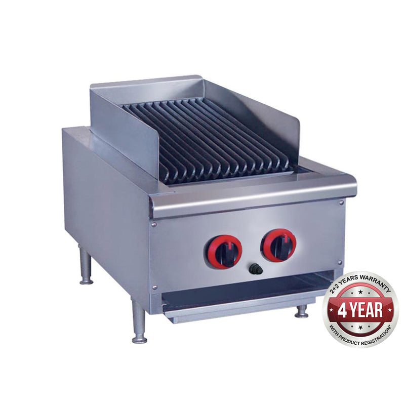 Buy Natural Gas 2 Burner Char Grill Top - QR-14E-Gasmax-Catering Equipment, Char Grills, Cooking Equipment-Up to 40% OFF| Delivery within 4-8 Days | Cafe Appliances Australia | Shop Now