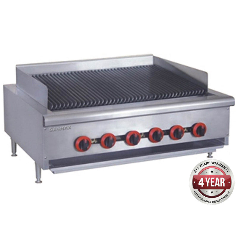 Buy QR-36ELPG LPG Gas 6 Burner Char Grill Top-F.E.D-Catering Equipment, Char Grills, Cooking Equipment-Up to 40% OFF| Delivery within 4-8 Days | Cafe Appliances Australia | Shop Now