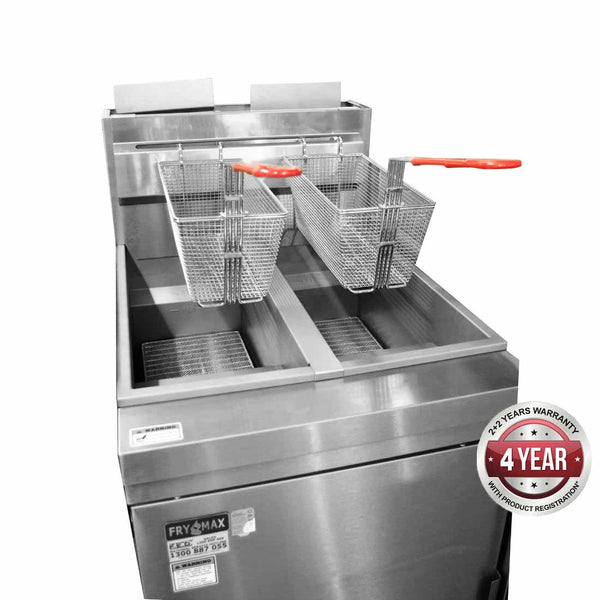 Buy RC400TE - Superfast Natural Gas Tube Twin Vat Fryer-Frymax-Catering Equipment, Cooking Equipment, Fryers-Up to 40% OFF| Delivery within 4-8 Days | Cafe Appliances Australia | Shop Now