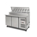 2 Door Saladette With 1/3 Gn Trays X 8 -  - https://www.cafeappliance.com.au/