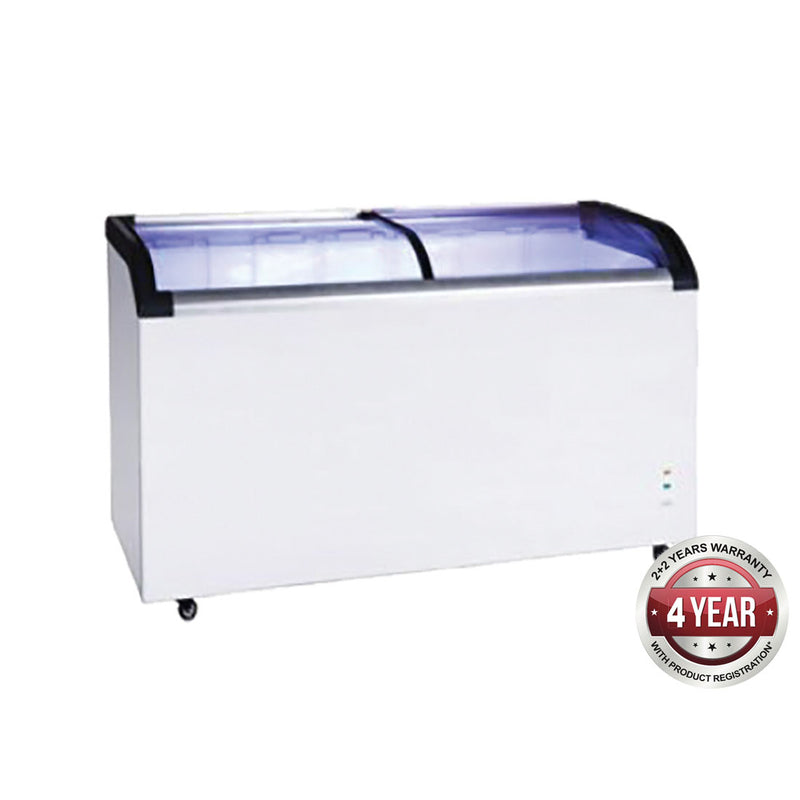 commercial display freezer by café appliances