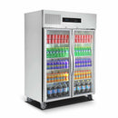 SUCG1200 Double Door Upright Display Fridge-Cafeappliance.com.au