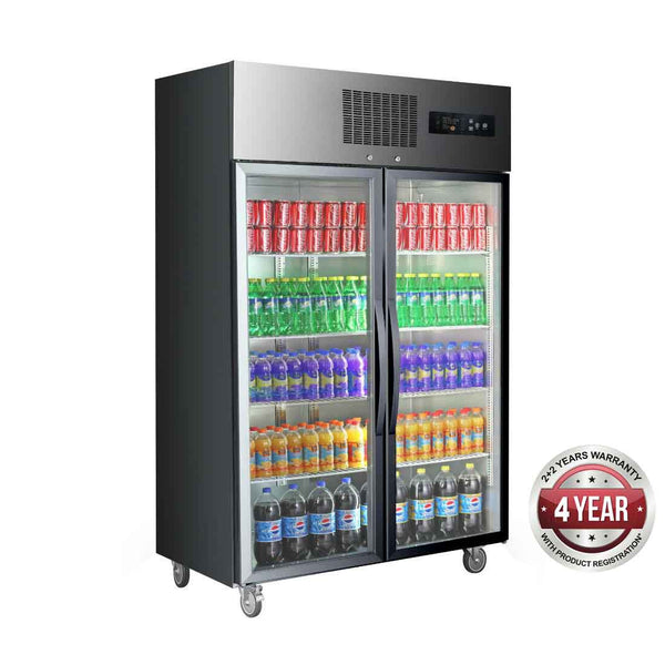 commercial display freezer by café appliances