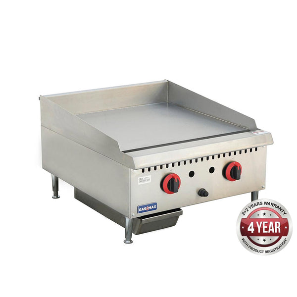Buy GG-24 Two burner NG Griddle Top-Gasmax-Catering Equipment, Cooking Equipment, Hot Plates-Up to 40% OFF| Delivery within 4-8 Days | Cafe Appliances Australia | Shop Now