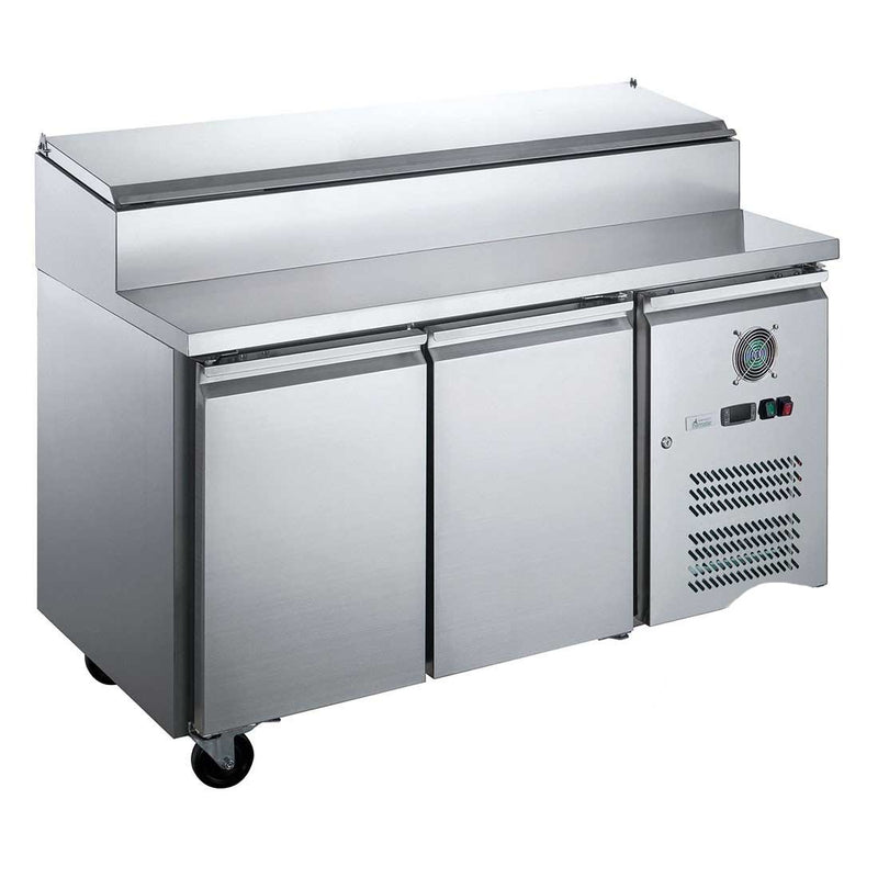 FED-X S/S Two Door Sandwich Counter - XSS7C13S2V - Cafeappliance.com.au