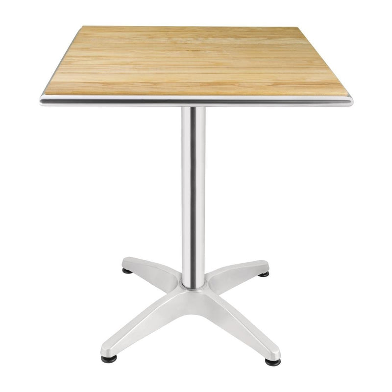 Bolero Ash Top Table Square 600mm