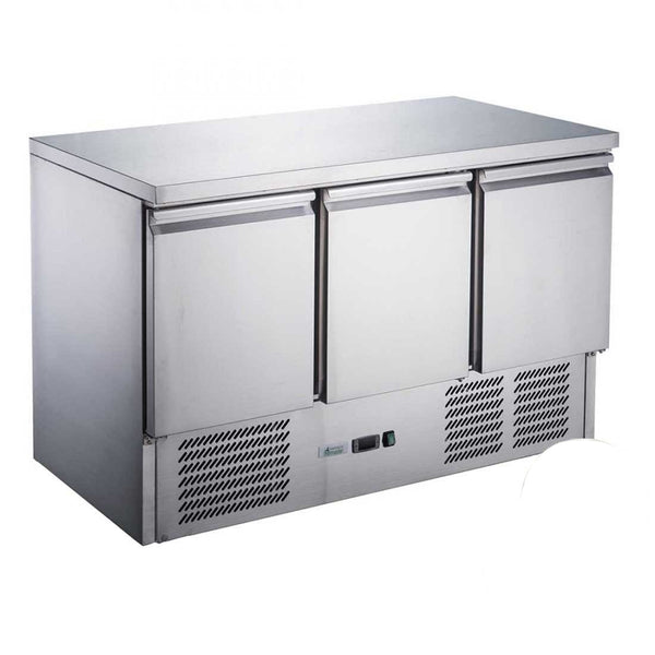 FED-X Compact Commercial Workbench Fridge - XGNS1300B - Cafeappliance.com.au